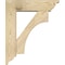 Ekena Millwork Westlake Traditional Rough Sawn Bracket w/ Offset Brace, Douglas Fir, 6"W x 20"D x 24"H BKT0604X20X24WTL01RDF - alternate 2